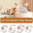 thumbnail image 2 of Smart Cat Toy Electric Mouse Interactive Toy SelfPlaying Kitten Toy USB Charged, 2 of 8