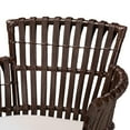 thumbnail image 6 of bali & pari Brooklyn Boho Arm Chair, Very Dark Brown, 6 of 10