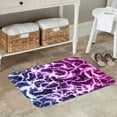 thumbnail image 7 of Honeii Blue Lightning Pattern Door Mat, Welcome Door Mats Outdoor Indoor, Stain and Fade Resistant, Non-Slip Entry Matfor Bedroom, Bathroom, Kitchen, 7 of 7