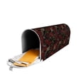 thumbnail image 6 of Daiia Fishbone Rose Mailbox Cover , Magnetic Welcome Mailbox Wraps Post Letter Box Cover for Garden Yard Home Decor-25.5x21 in, 6 of 7