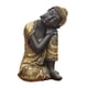thumbnail image 1 of Siesta Buda indio Decoración rústica de Buda Meditación de altar Descansando Estatuilla de Buda hogar Decoración interior 95 cm cm 4 cm Gloria Estatua de Buda, 1 of 9