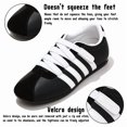 thumbnail image 3 of Knivor Slip On Casual Sneakers for Women Elastic Crisscross Strap Low Top Fashion Sneakers Non Slip Flat Lightweight Retro Walking Casual Shoes, 3 of 9