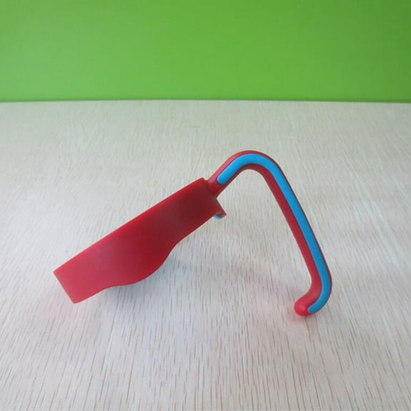 GOOHOCHY 2pcs Tumbler Handle Mug Grip Cup Holder 20oz Ice Cup Handle Tumbler Mugs Attachment Suitable for Tumbler Cup Holder Red