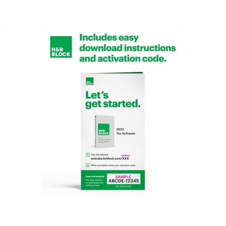 H&R Block Tax Software Premium 2023
