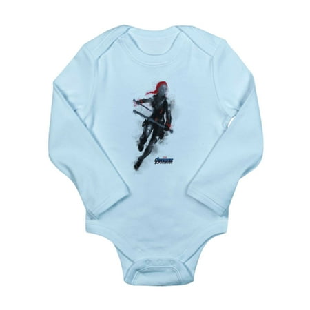 

CafePress - Black Widow - Long Sleeve Infant Bodysuit