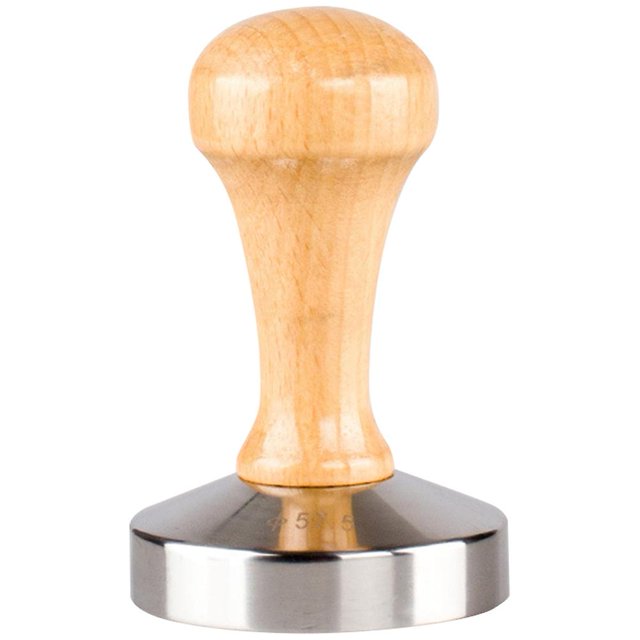 Martillo de madera maciza de madera, polvo de café, martillo de acero inoxidable 57,5mm Afortunado Sencillez
