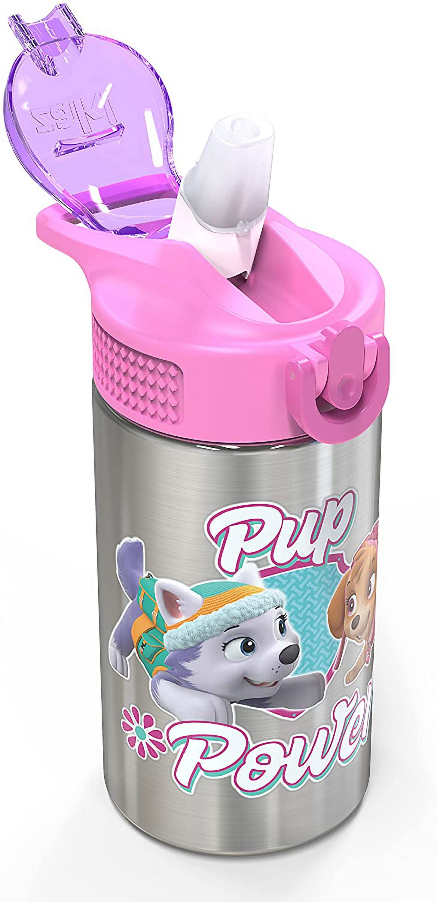 PAW Patrol Chase & Marshall Kelso Tumbler Set & Kids Water Bottle - BPA-Free, Leak-Proof, 15oz & 16oz
