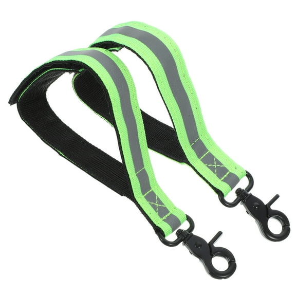 HOMEMAXS 2pcs Glove Straps Heavy Duty Snap Hook Firefighter Glove Straps Firefighter Gears