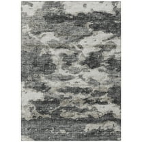 Addison Rugs Indoor/Outdoor Accord AAC36 Black Washable 10' x 14' Rug