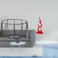 thumbnail image 2 of Cesta de huevos,Cesta multiusos para huevos,cesta tejida de alambre de hierro,Escultura abstracta de fuego,Estatua de arte abstracto,adorno decorativo para el hogar,Escultura de fuego, 2 of 8