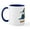 White/Navy Inside, variant on CafePress - Halloween Rabbits Mug - 11 oz Ceramic Mug - Novelty Coffee Tea Cup