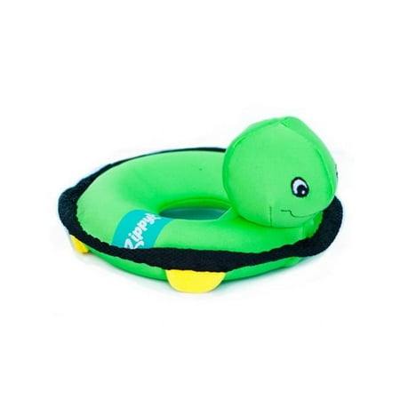 UPC: 0818786014070 | ZippyPaws 818786014070 Z-Stitch Floaterz Turtle Dog Toy – Green – Medium