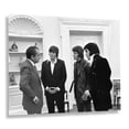 thumbnail image 6 of HISTORIX Vintage 1970 President Richard Nixon Photo Print - Old Photo of President Nixon with Elvis Presley Delbert West & Jerry Schilling, 6 of 6