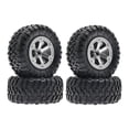 thumbnail image 2 of STARTIST 4x RC Car Tires Modification Model Assembly Spare Parts Off Road Rubber Plastic Upgrade Wheels Tires for MN 1:12 for Fy001 Car Model Lovers, 2 of 9