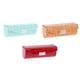 thumbnail image 1 of Soporte de Lápiz Labial de 3 Piezas Hecho de PU Celeste y Naranja y Rojo, 1 of 9
