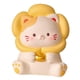 thumbnail image 4 of Estatua de gato, escultura de animal, alcancía, adorno de mesa coleccionable, maceta de ahorro Cabeza de flor S, 4 of 9