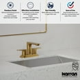 thumbnail image 7 of Karran Usa Kbf516 Venda 1.2 GPM Centerset Bathroom Faucet - Stainless Steel, 7 of 7
