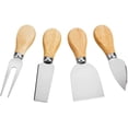 thumbnail image 2 of 4 Cheese Knives Set-Mini Knife, Butter Knife & Fork, 2 of 9