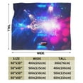 thumbnail image 3 of Throw Blanket Cyberpunk Mystic Future Surreal For Couch-Ultra-Soft Micro Fleece Sofa Bed Camping Travel Blanket For Kid Baby Boys Girls Adults 80"X60", 3 of 8