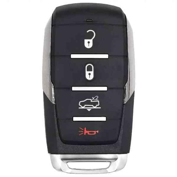 Replacement Smart Key Fob for RAM 1500 Rebel 2019-2024 FCC OHT-4882056 OHT4882056 Part Number 68584152 68584152AA