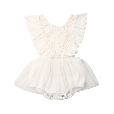 

Hirigin Summer Newborn Baby Girls Clothes Lace Romper Bodysuit Tutu Dress Outfits
