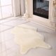 thumbnail image 5 of Ounissouiy Funda para silla de piel de oveja sintética, alfombra cálida de lana peluda, almohadilla para asiento, alfombras lisas y esponjosas de piel Decoración del hogar blanco 40 * 60cm Ounissouiy JJ15975-01, 5 of 6