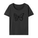 thumbnail image 1 of Camiseta para mujer con cuello redondo, camiseta básica de recuerdo clásico para uso diario en el trabajo XL, 1 of 7