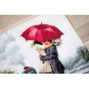 Luca-S Welcome Home Kit & Frame Counted Cross-Stitch