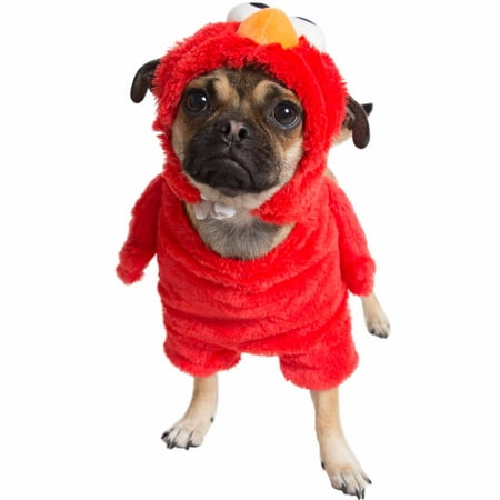 UPC: 0810005330428 | Pet Krewe Medium Elmo Costume – Sesame Street Elmo Dog Costume – Fits Small  Medium  Large and Extra Large Pets – Perfect for Halloween  Christmas Holiday  Parties  Photoshoots  Gifts for Dog lovers