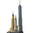 thumbnail image 2 of Architecture New York City Skyline Building Set 21028, 2 of 7
