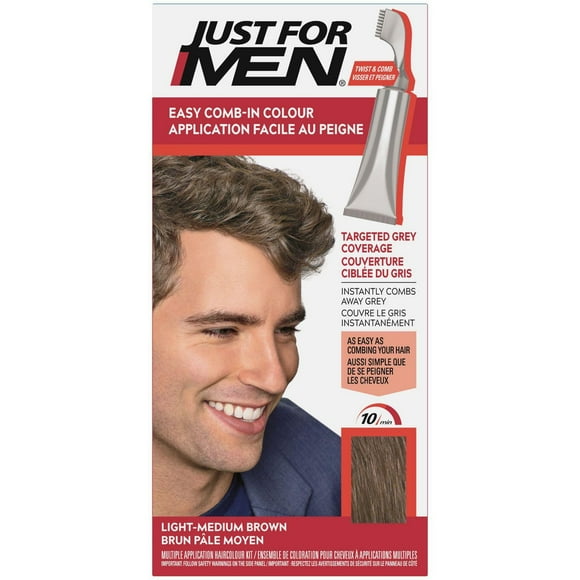 Just For Men Easy Comb-In Light-Medium Brown A-30