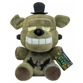 ZILLE - Movies & TV - FNAF Stuffed Five Nights At Freddy's Keychain Plush  Toys Bonnie Foxy Chica Golden Nightmare Fredbear Bear Action Kids Doll  (green large size): Buy Online at Best