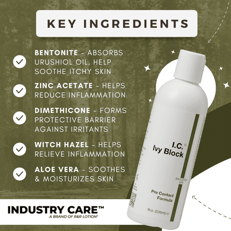 I.C. Ivy Block Pre-Skin Poison Ivy Protectant, 32oz