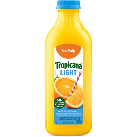 2X - Tropicana Light OJ No Pulp - 46oz