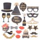 thumbnail image 4 of 21 piezas de accesorios para fotos de fiesta de cumpleaños, gafas con bigote dorado, decoración divertida, accesorios para fotos de festivales y bailes de graduación, suministros para fiestas, 4 of 7