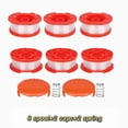 thumbnail image 4 of 6 Spool+2 Cover+2 Spring CMZST0653 Replacement String Trimmer Spool For CRAFYSMAN, 4 of 12