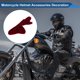 thumbnail image 3 of Accesorios para Casco de Motocicleta Decoración Lazo 3D para Cascos de Motocicleta Bicicleta Esquí Tela Roja Stickers 1 Juego, 3 of 6