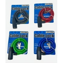 36" Cable Lock Bike Bicycle Motorcycle Multi-Purpose Anti Theft Security w/ Keys