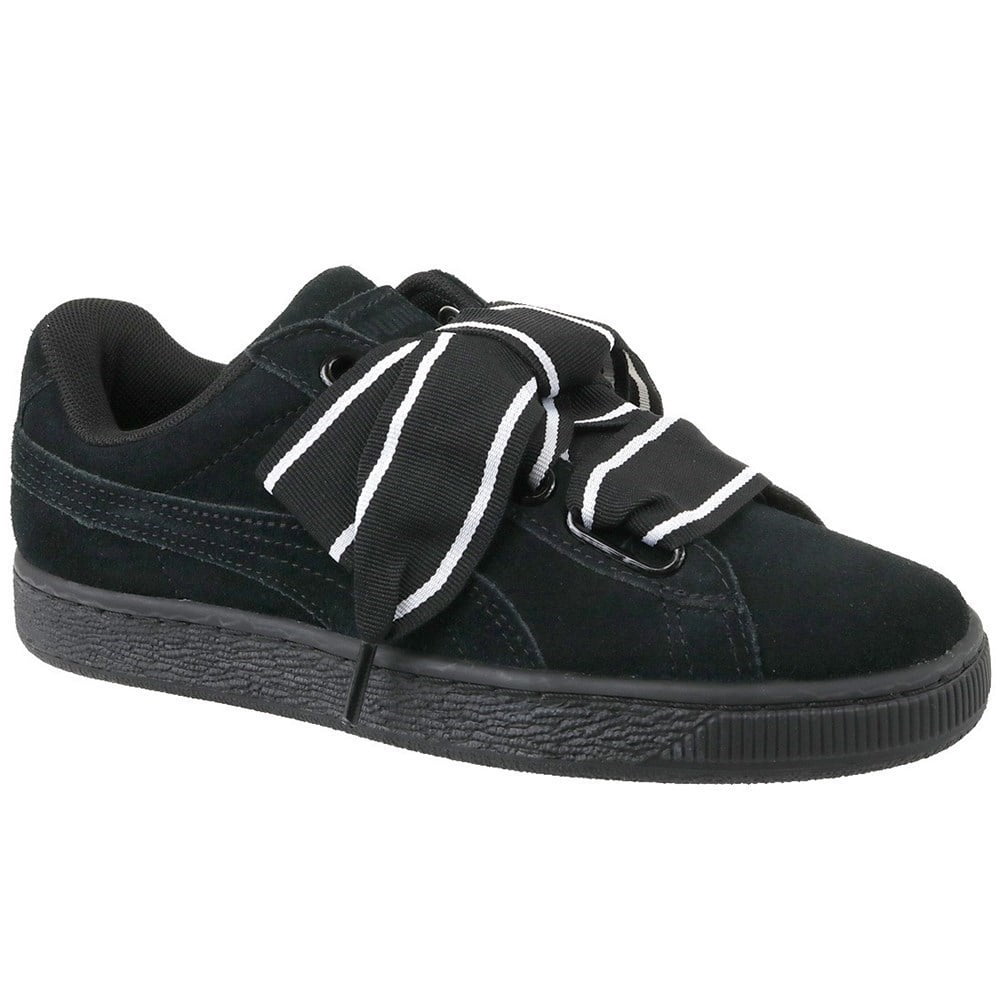 puma suede heart beige