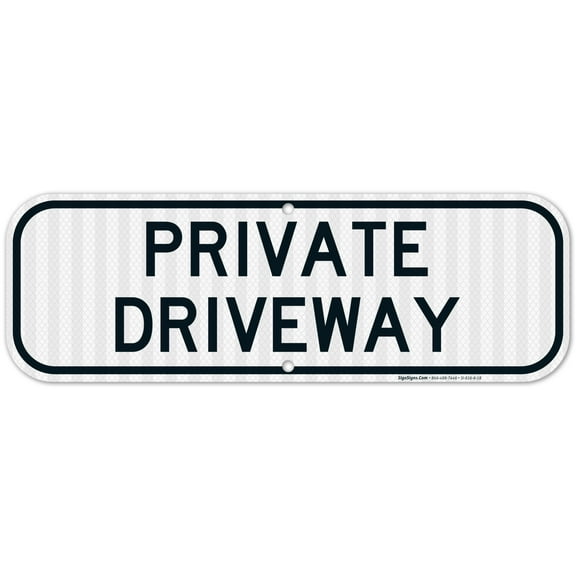 Private Driveway Sign,