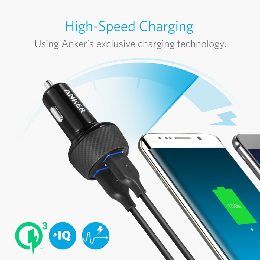 Anker PowerDrive Speed 2 Ports - Black - image 2 of 5