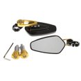 thumbnail image 2 of Accesorios Motocicleta Sunnimix 22mm Manillar Barra Retrovisor Espejos Laterales De Aluminio Oro, 2 of 8