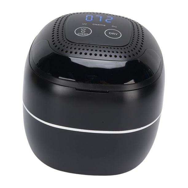 Máquina Limpia De Joyería De 180 Ml, Máquina Limpia De Lentes De 45 KHz Con Tapa De Chanclas Y Tanque De Acero Inoxidable 304, Máquina Limpiadora De Joyas