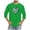 Green, variant on SBYOJLPB Men's Fashion Printing Round Neck Casual 3/4Sleeve Blouses Shirts Leisure TimeTops