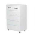 thumbnail image 5 of 6 Drawers Dressers UWR-Nite Chest of Drawer Bedroom Cabinet Tall Storage Nightstand Sidetable for Living Room, 5 of 7