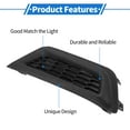 thumbnail image 6 of Front Right Fog Light Grill No.71103TLAA01 Front Lower Bumper Fog Light Cover Inserts for Honda CR-V LX 2017-2019 Black ABS 1 Pc, 6 of 6