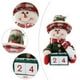 thumbnail image 3 of XWSHYW Decoraciones Navideñas Calendario Navideño Figura de Muñeco de Nieve de Anciano Creativos de Madera Decoración Del Hogar Decoración de Escritorio Navideña, 3 of 3