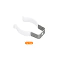 thumbnail image 3 of Unique Bargains T10 U Clips Holder Bracket for LED Light Bulb Mounting Bracket Fluorescent Tube Holder Clamp White 12 Pack, 3 of 5