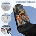 thumbnail image 6 of XYZCANDO Frog Seat Cover Towel Waterproof Sweat Towels Seats Cover for Post Gym Workout Running Swimming Beach and Hiking Absorbent Soft Beach Towel Car Seat Covers, 6 of 7