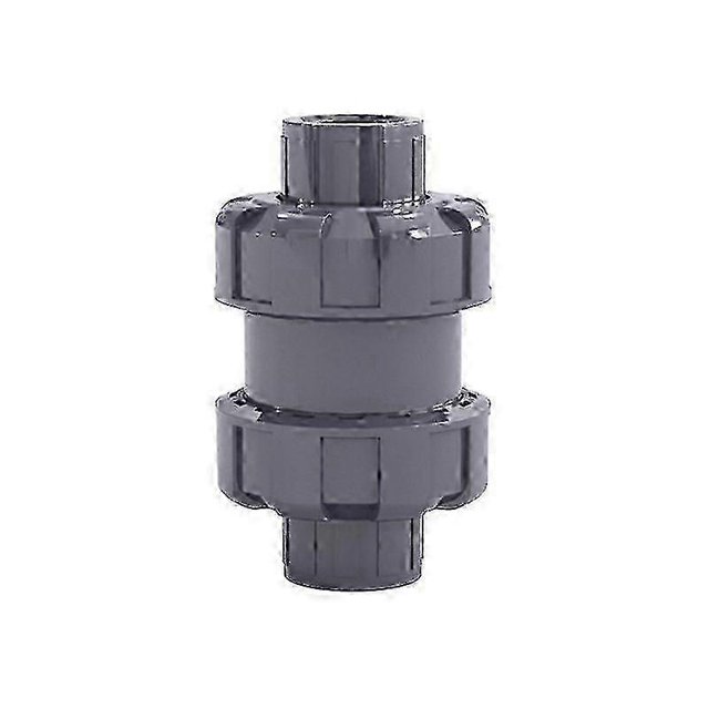 32mm PVC Ball Check Valve - Swimming Pool Anti-Backflow Valve - Oi-FRIS (ID 32mm)